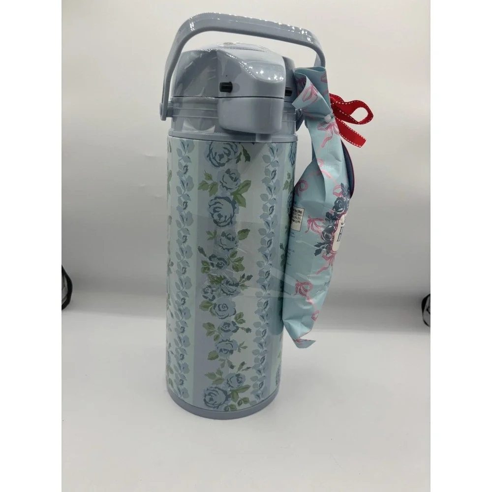 Boutique Blue Floral Hot Chocolate‎ Coffee Dispenser 1.6L NWT Sports Games